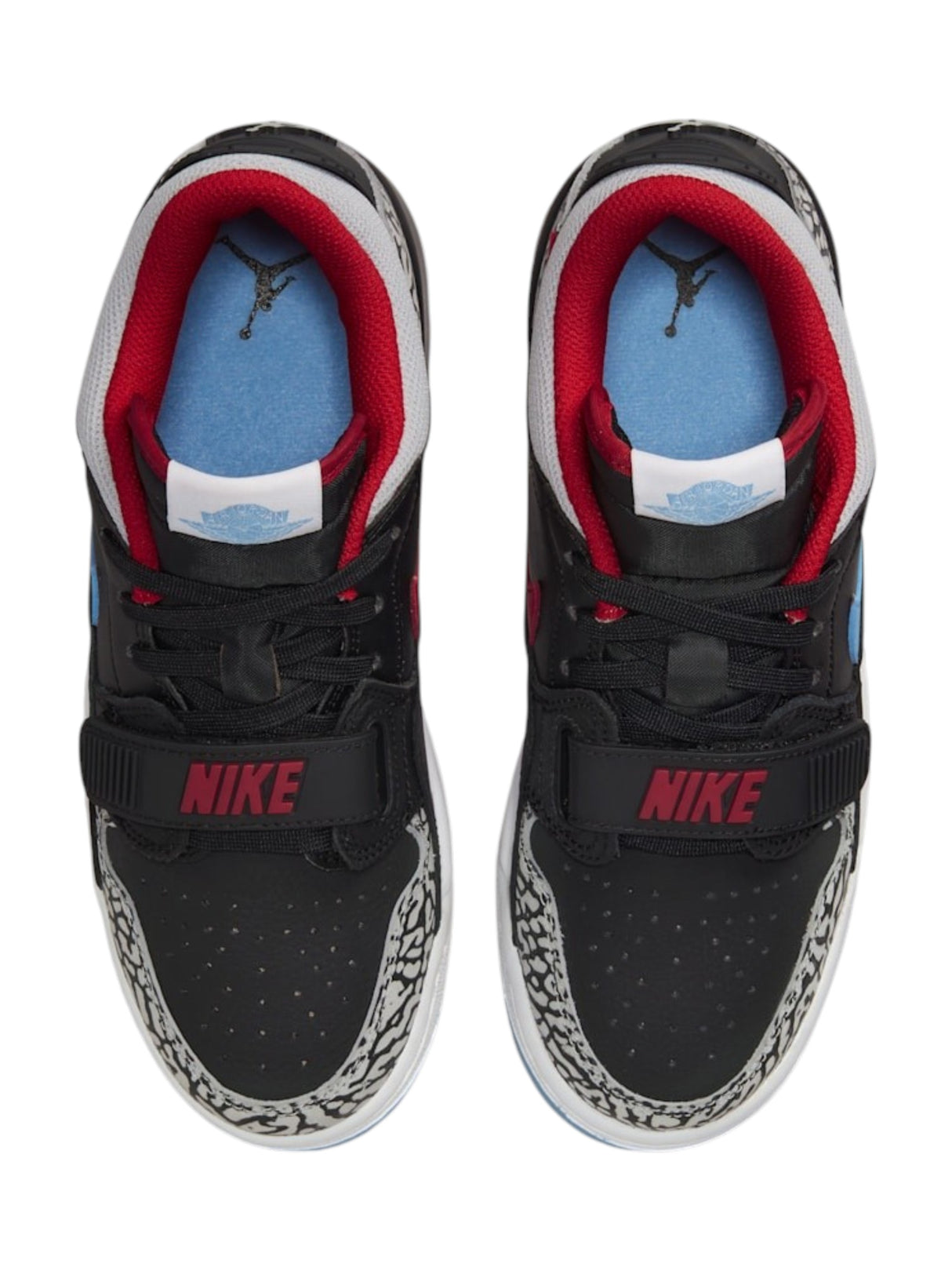 Jordan Legacy 312 Men'a Colorblocked Shoes,Black