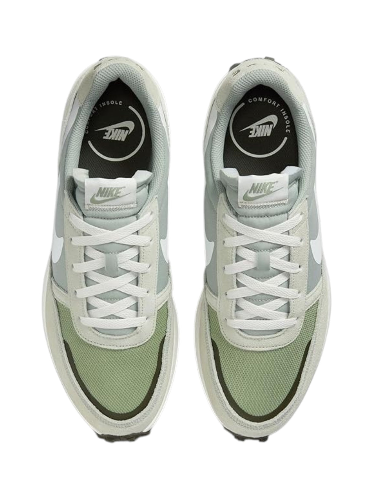 Waffle Nav Jade Horizon Sail Men's Logo Patched Shoes,Mint