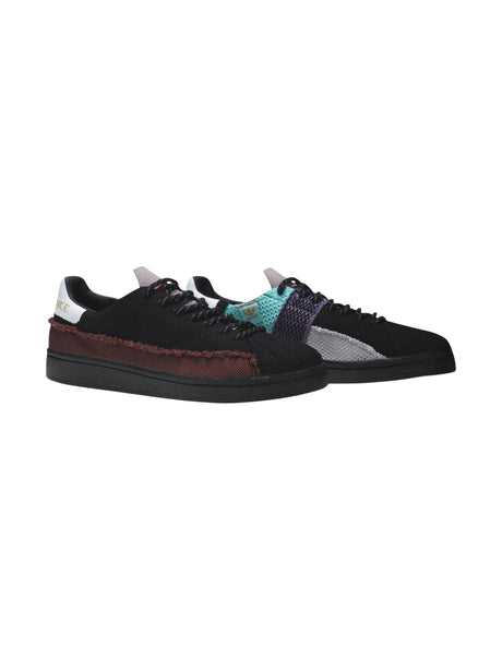 Pharrell Adidas Superstar Men's Textured Shoes,Black