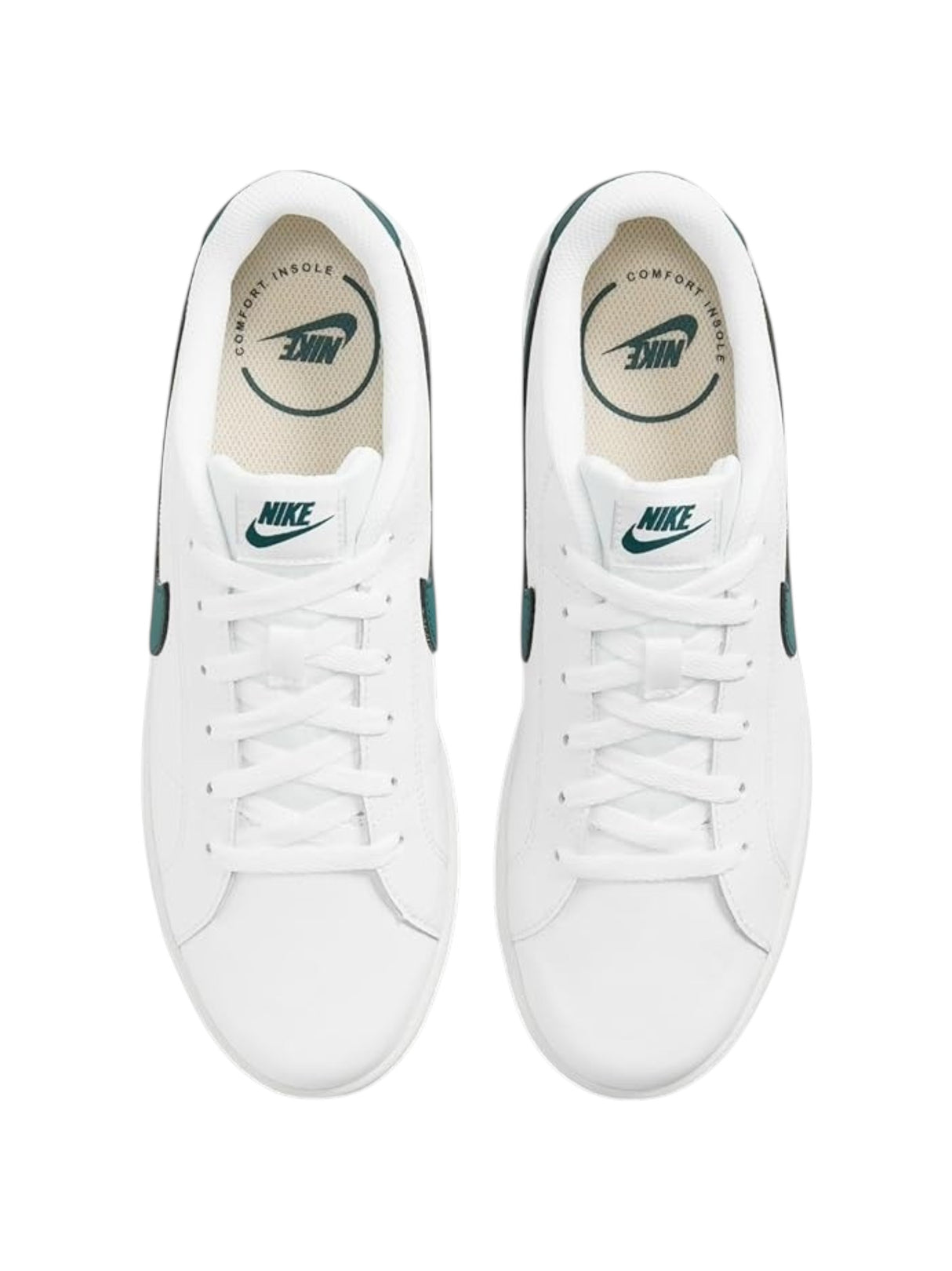 Court Royale 2  Men's Logo Patched Shoes,White