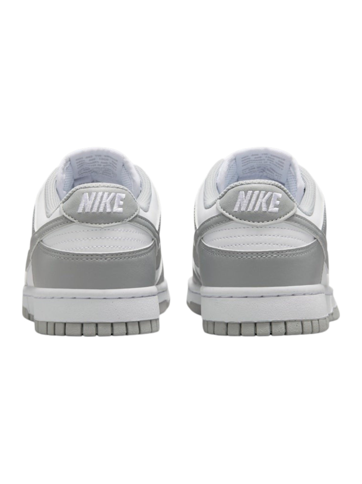 Nike Dunk Low Grey Fog Women's Colorblocked Shoes,White