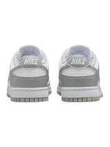 Nike Dunk Low Grey Fog Women's Colorblocked Shoes,White