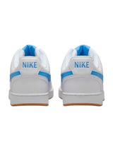 Court Vision Men's Logo Patched Shoes,White
