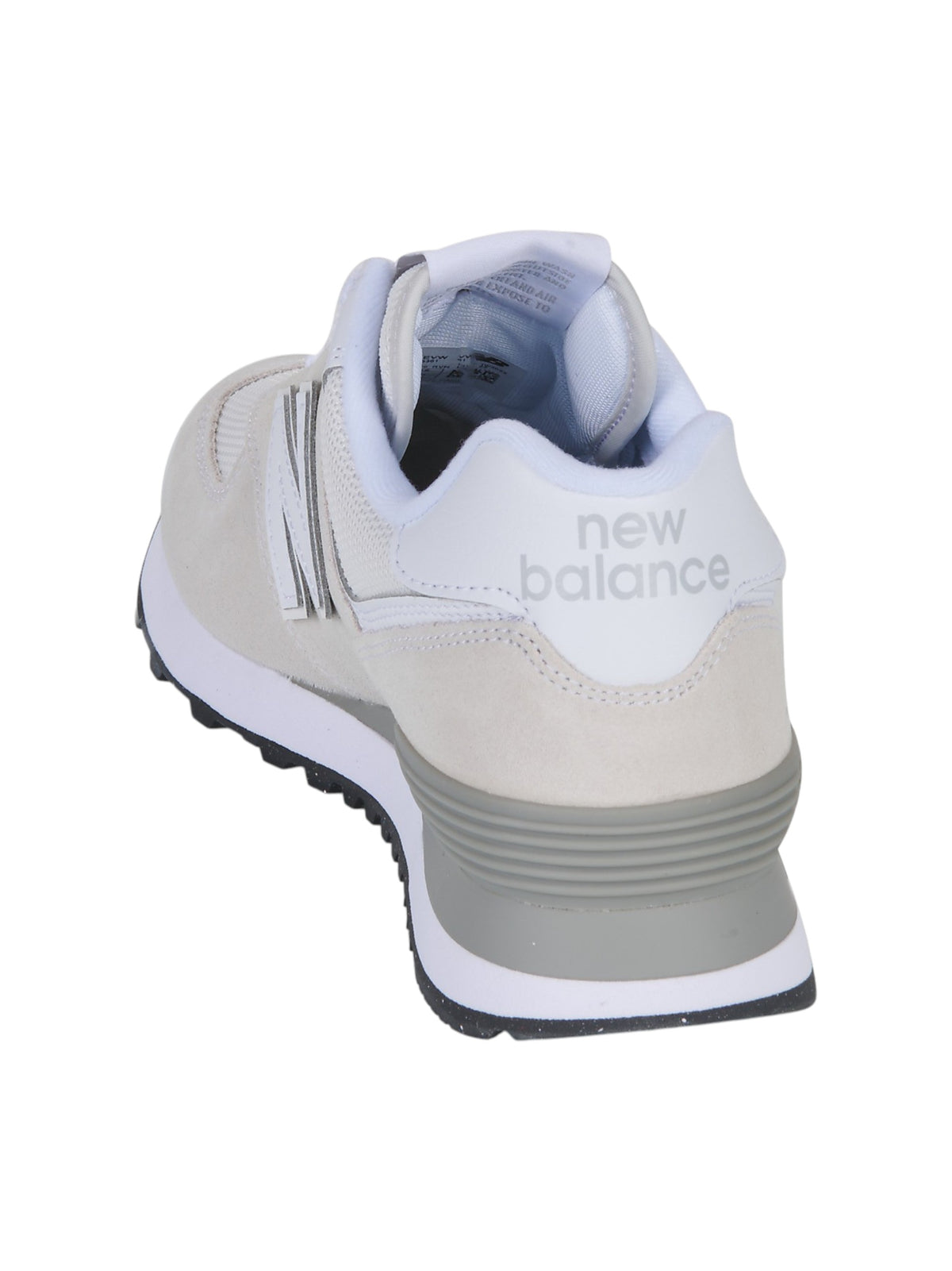New Balance 574 Women's Textured Shoes,Light Beige