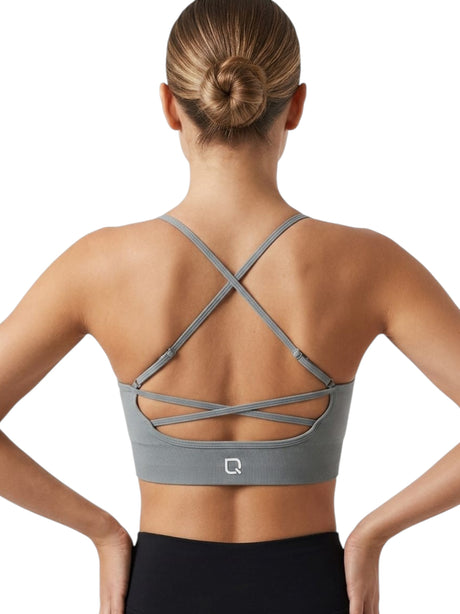 Image for Women's Plain Solid Sport Top,Grey