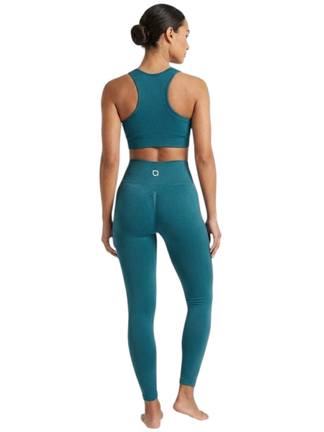 Image for Women's Plain Solid Legging,Dark Turquoise 