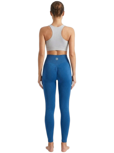 Image for Women's Plain Solid Legging,Blue