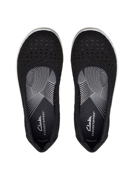 Women's Textured Shoes,Black