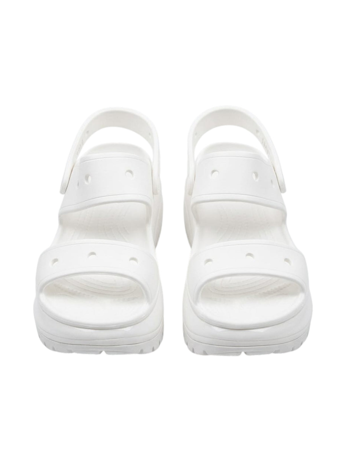 Women's Ribbed Sandal,White