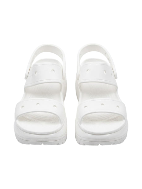 Women's Ribbed Sandal,White