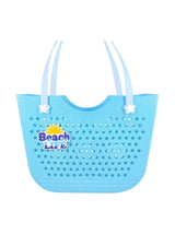 Beach Life Jumbo Pendant For Beach Bag Rubber Tote Bag