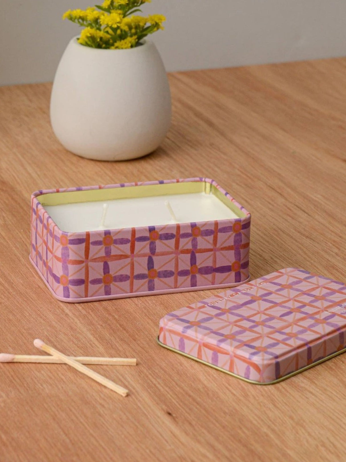 Scented Tin Candle