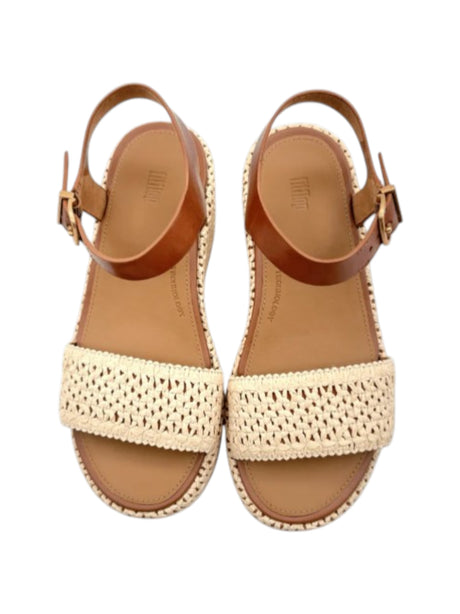 Women's Textured Heeled Shoes,Beige