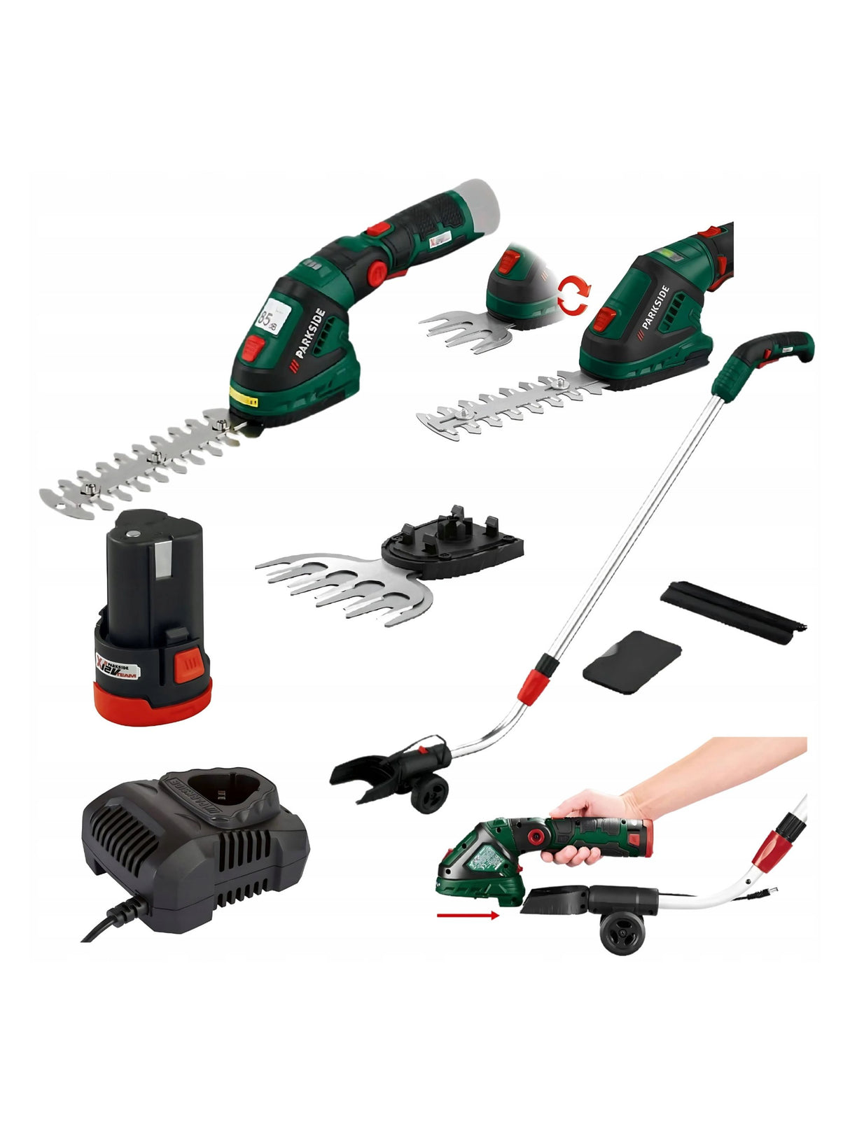 Cordless Lawn And Hedge Trimmer Pgsa 12 A1