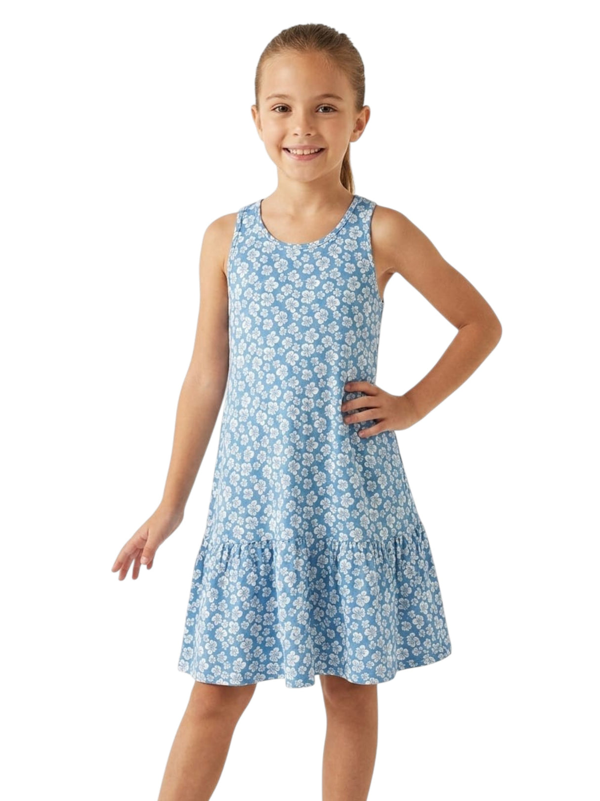 Image for Kids Girl's Printed Dress Set 2Pieces,Multi