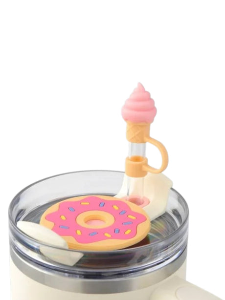 Straw Topper And Cover Set