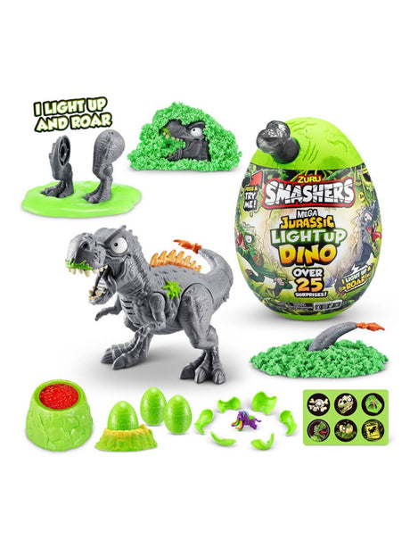 Smashers Mega Jurassic Light-Up Egg