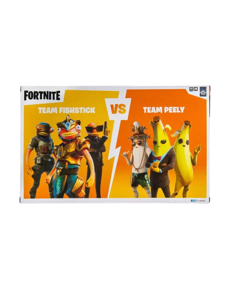 Fortnite Squad Mode Team Fishstick Vs Team Peely Exclusive Action