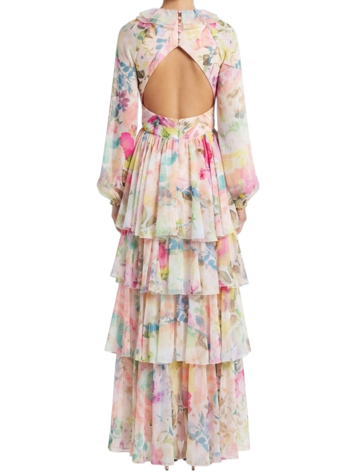 Women's Floral Printed Dress,Multi