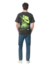 Men's Printed Top,Grey