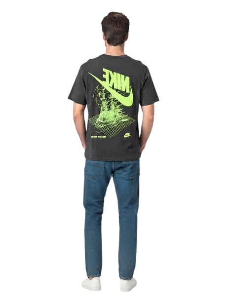 Men's Printed Top,Grey