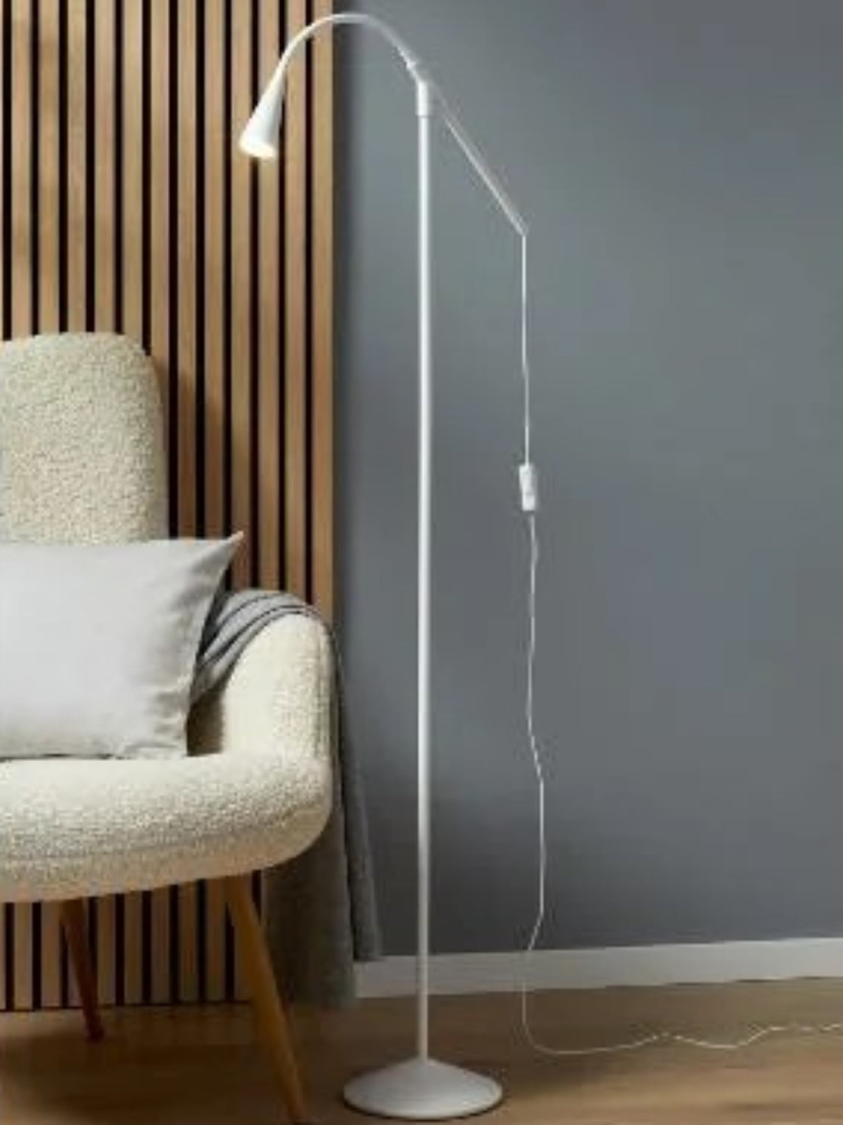 Led Floor Lamp (White)
