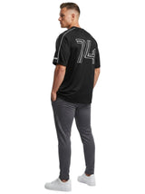 Men's Printed Top,Black
