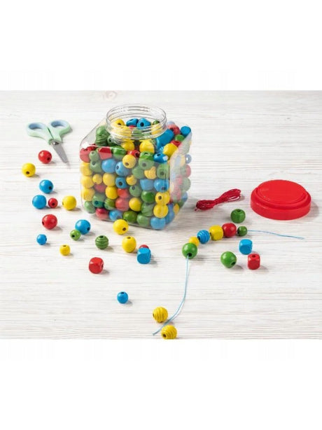 Colorful Wooden Bead Set