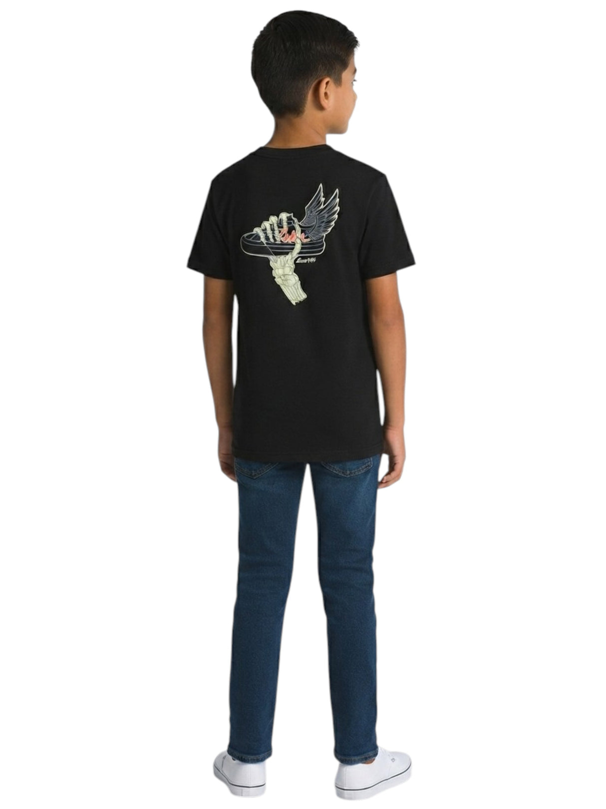 Image for Kids Boy's Printed Top,Black