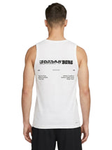 Men's Printed Sport Top,White