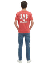 Kids Boy's Brand Logo Printed Top,Light Red