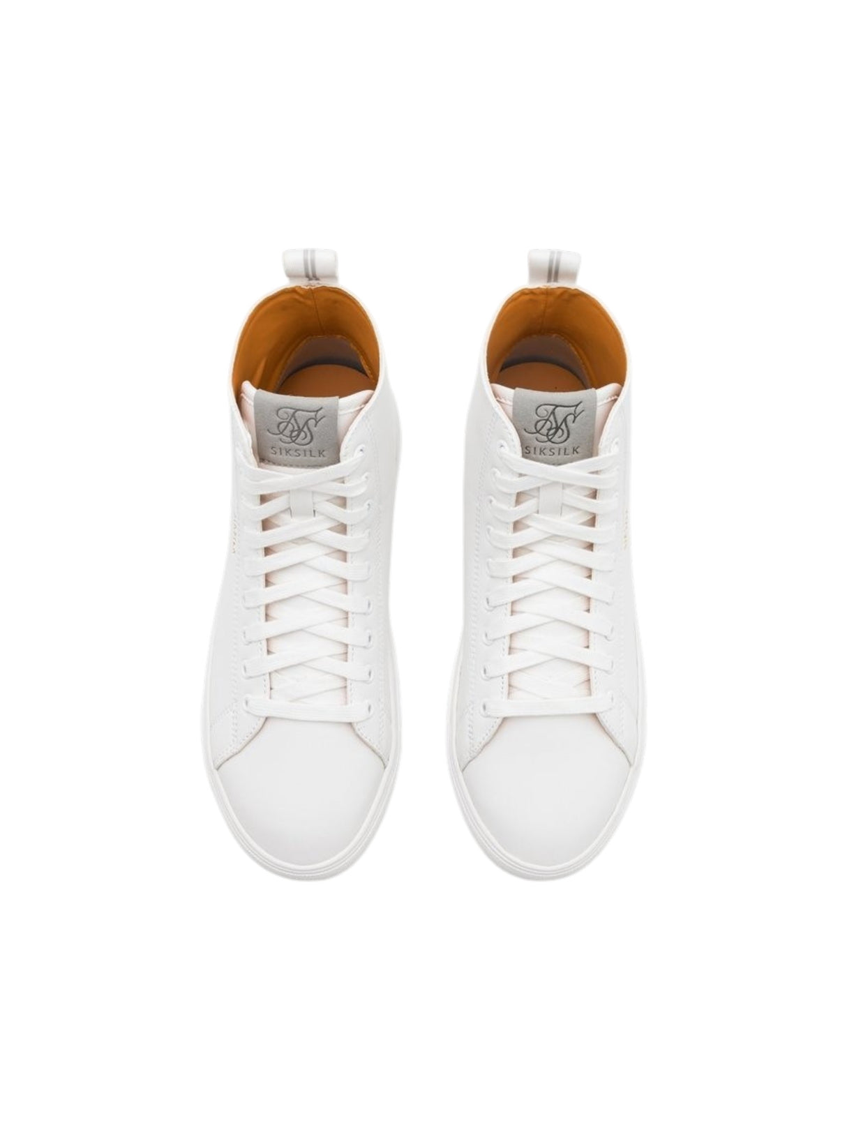 Women's Plain Shoes High Top,White