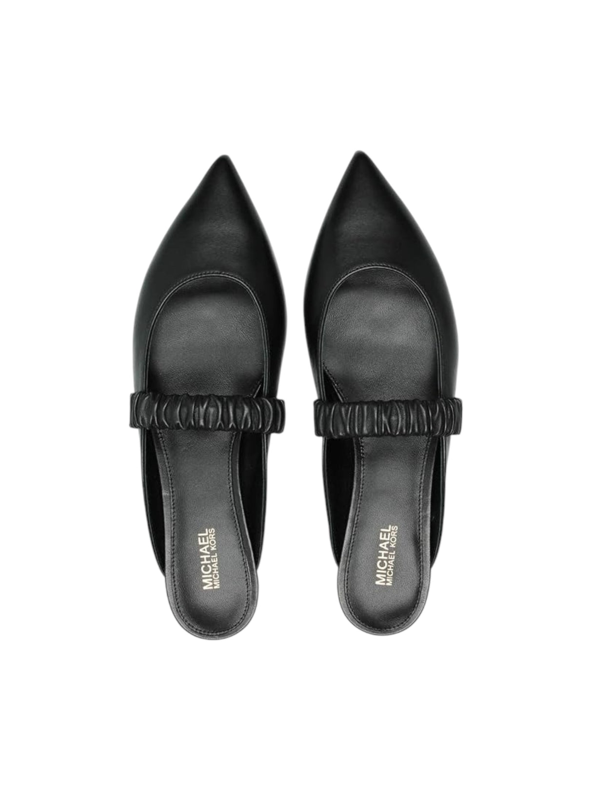 Women's Plain Raleigh Flex Flats Shoes,Black
