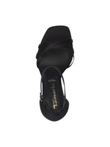 Women's Plain Heeled Shoes,Black