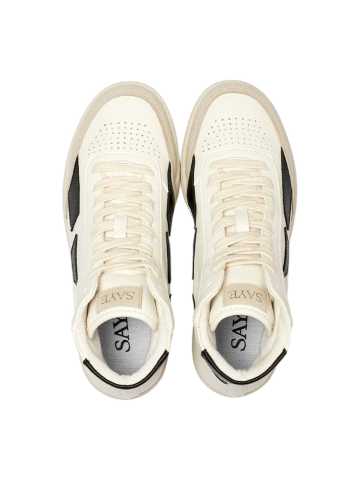 Kids Boy's Logo Patched Shoes High Top,Off White