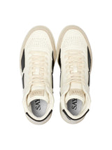 Kids Boy's Logo Patched Shoes High Top,Off White