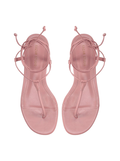 Women's Plain Sandals,Nude Pink