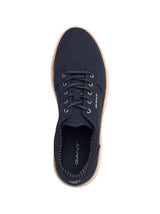 Men's Logo Patched Shoes,Navy
