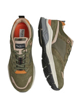Men's Textured Shoes,Olive