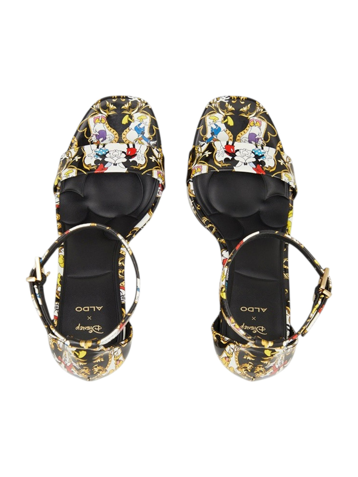 Women's Printed Heeled Shoes,Multi