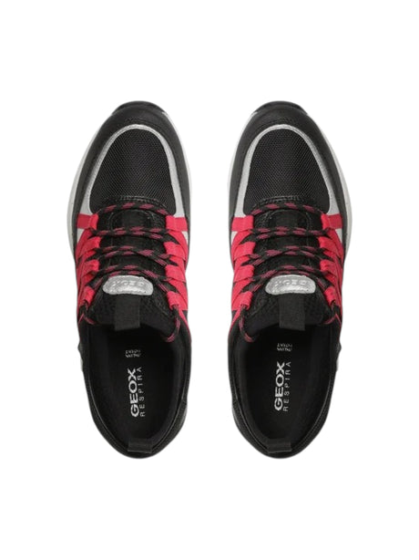 Geox D Braies B Abx Women's Colorblocked Shoes,Black