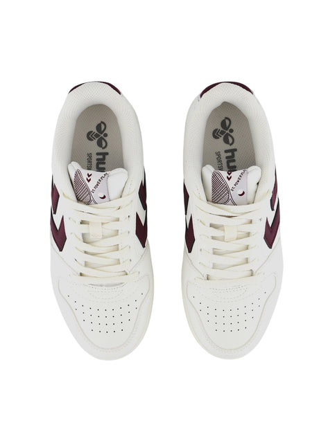 Women's Textured Shoes,White/Burgandy