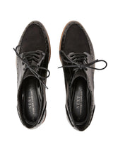 Women's Plain Brogue Shoes,Black
