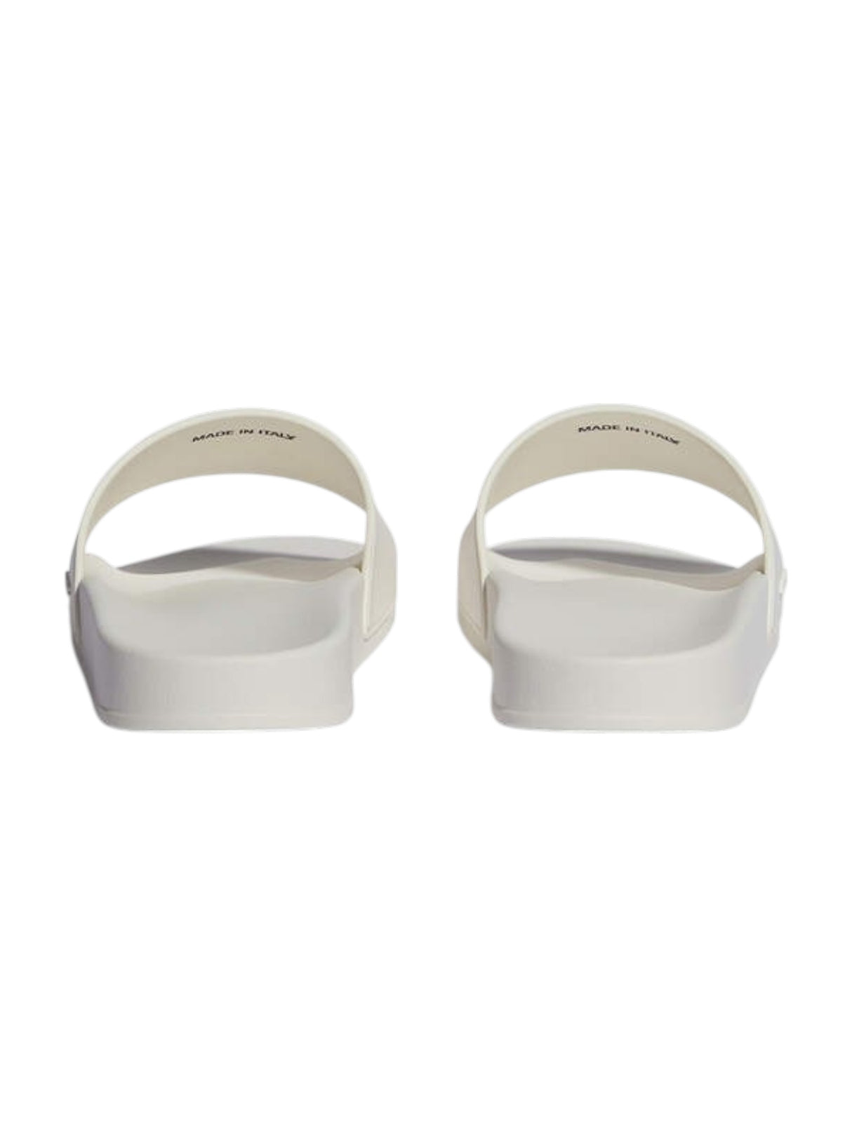 Men's Logo Patched Slippers,Off White