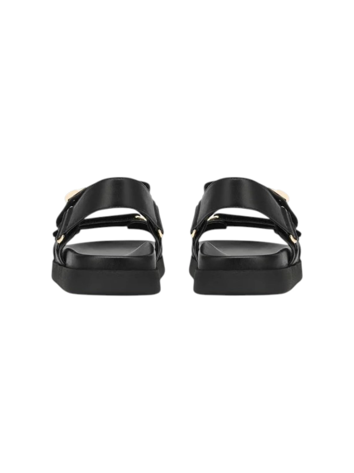 Womwn's Plain Sandals,Black