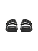 Womwn's Plain Sandals,Black