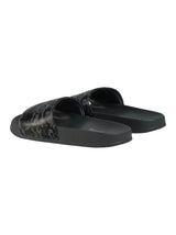 Kids Boy's Logo Patched Slippers,Muti