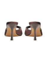 Women's Plain Heeled Shoes,Dark Brown