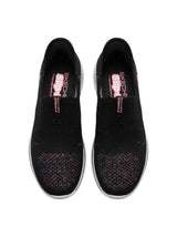 Women's Printed Shoes,Black/Pink