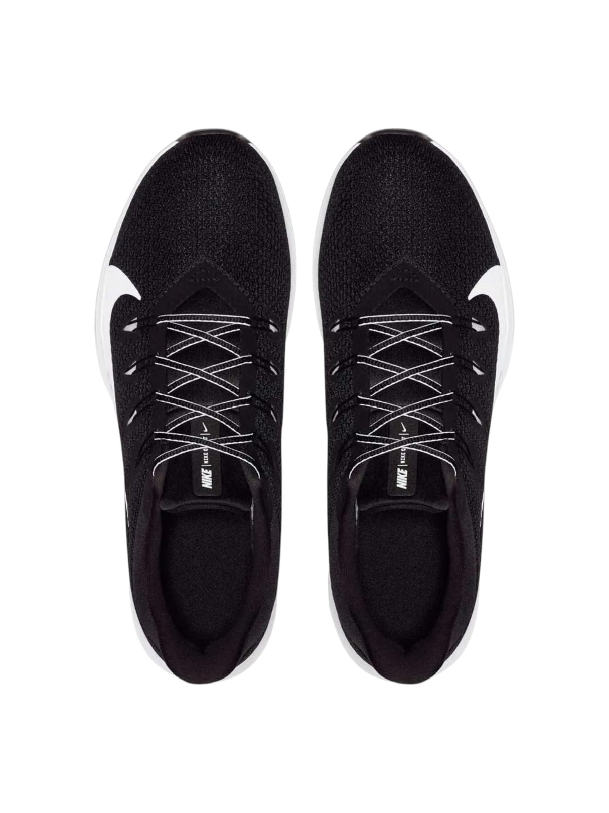 Quest 2 Men's Logo Patched Shoes,Black